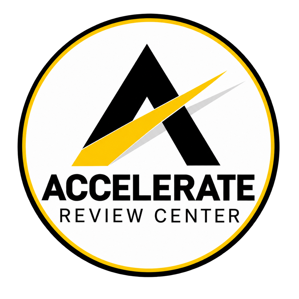 Accelerate Review Center logo
